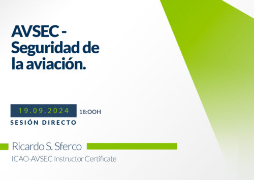 Webinar AVSEC – Seguridad de la aviación