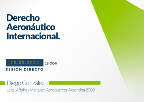 Webinar Derecho Aeronáutico Internacional