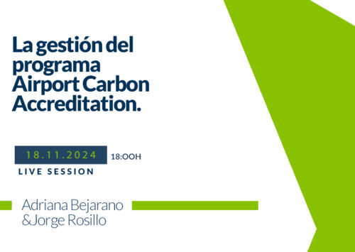 Nuevo Webinar La gestión del programa Airport Carbon Accreditation