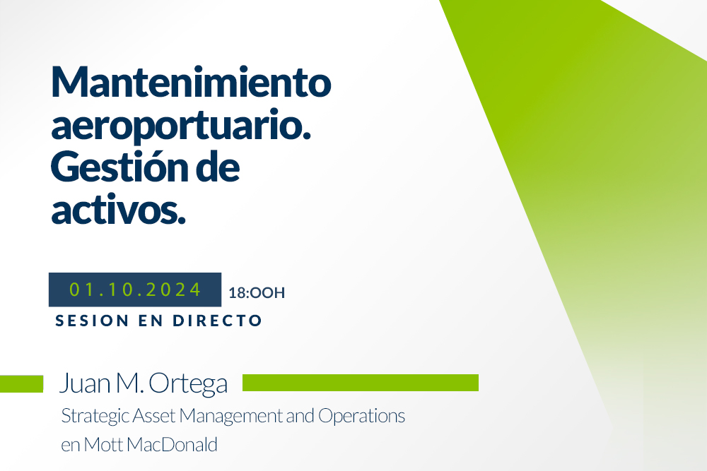 itblog - Nuevo Webinar - Mantenimiento Aeroportuario. Gestión de activos