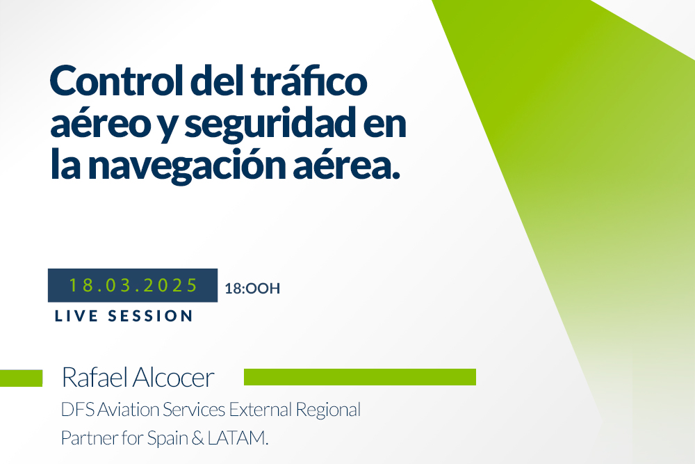 rafa blog - Webinar 18 de marzo Control del tráfico aéreo y seguridad en la navegación aérea.