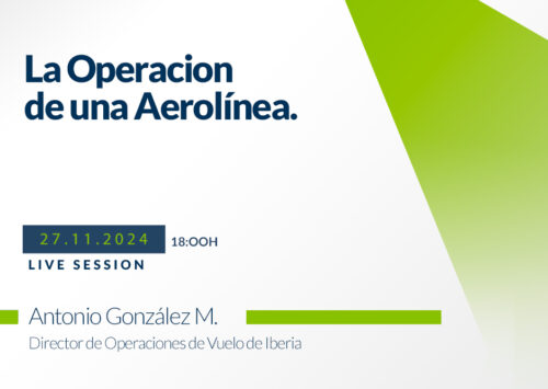 Nuevo Webinar La operación de una aerolínea